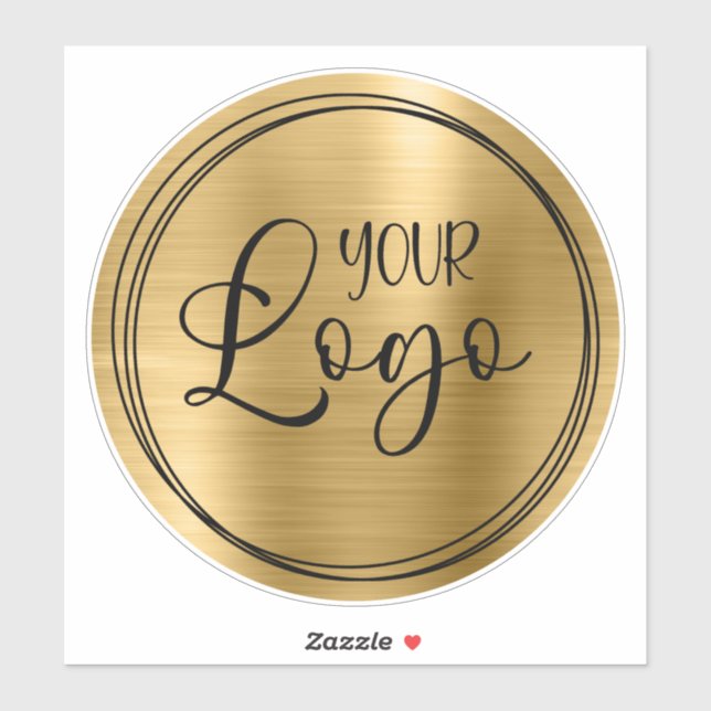 Gold Metallic and Black Logo Promo (Sheet)