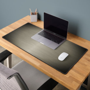 Gold Metallic Desk Mat