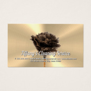 Gold Metallic   Feather Duster   House Cleaning