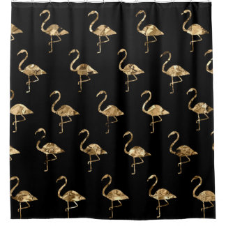Gold Metallic Flamingo