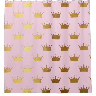 Gold Metallic Foil Crown Crowns Pink Royal Modern