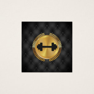 Gold Metallic Leaf Seal   Upholstery   Dumbbell