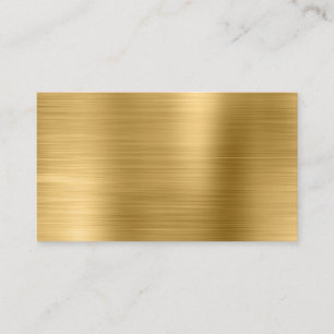 Gold Metallic Shimmer Foil Blank Place Card