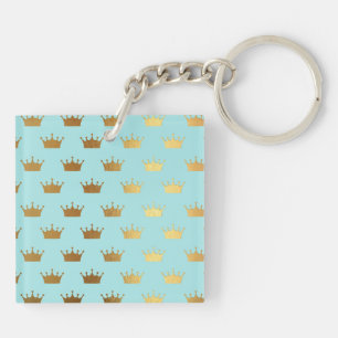 Gold Métallurgie Couronne Royal Turquoise Aqua Mod