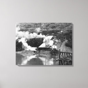Gold Mine in Valdez, Alaska Photograph Canvas Print