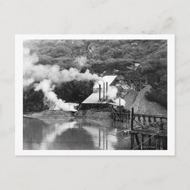 Gold Mine in Valdez, Alaska Photograph Postcard (Front)
