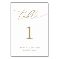 Gold Minimalist Modern Wedding | Event Custom