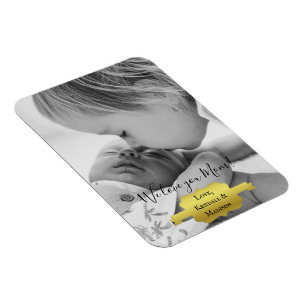 Gold Minimalist Photo Mother's Day Magnet