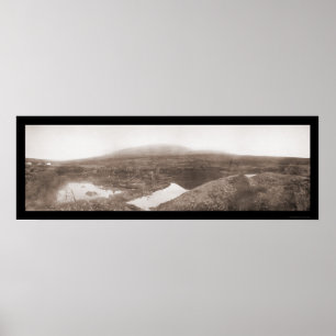 Gold Mining Alaska Photo 1899 Poster