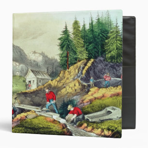Gold Mining in California Binder