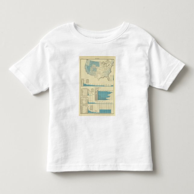 Gold mining regions toddler t-shirt (Front)