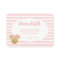 Gold Minnie Mouse | Diaper Raffle Insert Card