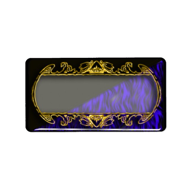 gold mirror label (Front)