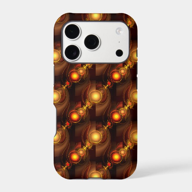 Gold Modern Boho Elegant Abstract Art Pattern #501 (Back)