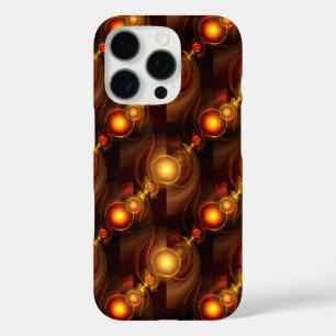 Gold Modern Boho Elegant Abstract Art Pattern #501 iPhone 16 Pro Case