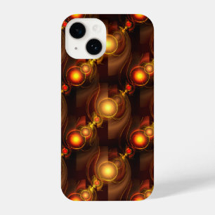 Gold Modern Boho Elegant Abstract Art Pattern #501 iPhone 14 Case