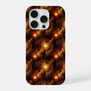 Gold Modern Boho Elegant Abstract Art Pattern #501 iPhone 15 Pro Case