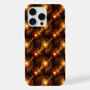 Gold Modern Boho Elegant Abstract Art Pattern #501 iPhone 15 Pro Max Case