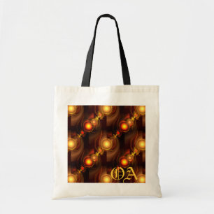 Gold Modern Boho Elegant Abstract Art Pattern #501 Tote Bag