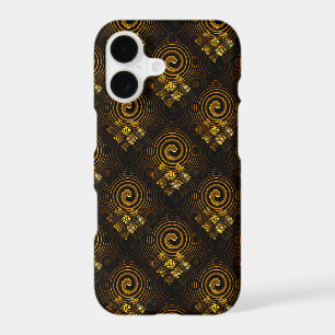 Gold Modern Boho Elegant Abstract Art Pattern #502