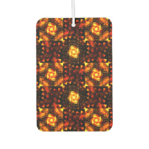 Gold Modern Boho Elegant Abstract Art Pattern #506 Air Freshener
