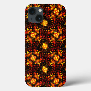 Gold Modern Boho Elegant Abstract Art Pattern #506 iPhone 13 Case