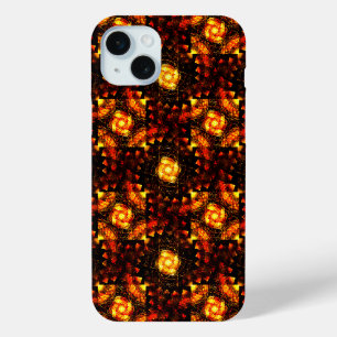 Gold Modern Boho Elegant Abstract Art Pattern #506 iPhone 15 Mini Case