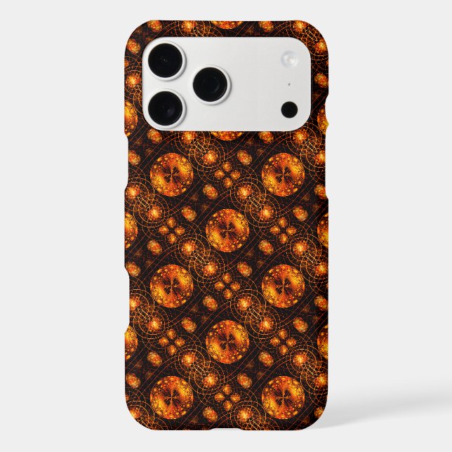 Gold Modern Boho Elegant Abstract Art Pattern #507 (Back)