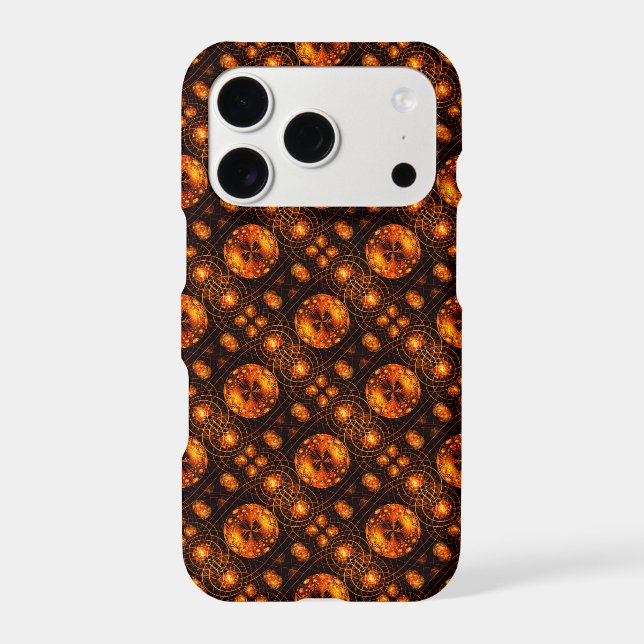 Gold Modern Boho Elegant Abstract Art Pattern #507 (Back)