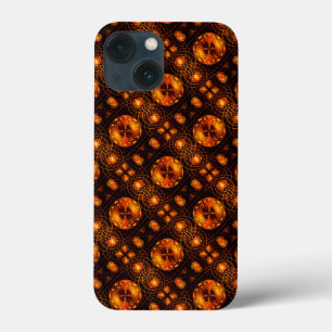 Gold Modern Boho Elegant Abstract Art Pattern #507 iPhone 13 Mini Case