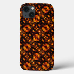 Gold Modern Boho Elegant Abstract Art Pattern #507 iPhone 13 Case