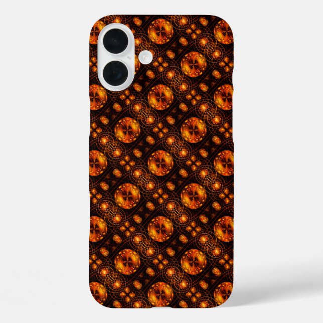 Gold Modern Boho Elegant Abstract Art Pattern #507 Case-Mate iPhone Case (Back)