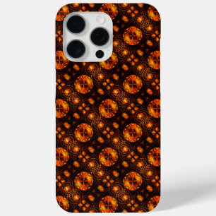 Gold Modern Boho Elegant Abstract Art Pattern #507 iPhone 15 Pro Max Case