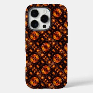 Gold Modern Boho Elegant Abstract Art Pattern #507 iPhone 16 Pro Case