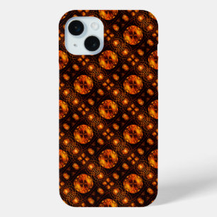 Gold Modern Boho Elegant Abstract Art Pattern #507 iPhone 15 Mini Case