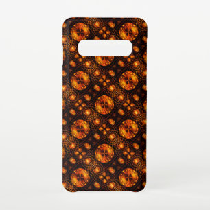 Gold Modern Boho Elegant Abstract Art Pattern #507 Samsung Galaxy Case