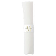 Gold Monogram Initial and Name Personalized Gift