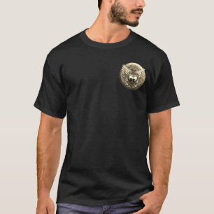 Gold Monogram Template T-Shirt