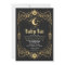 Gold Moon Gothic Baby Bat Lantern Baby Shower