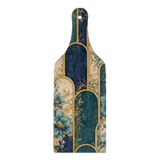 Gold Moroccan Arch Pattern Cutting Board