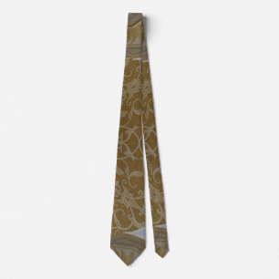 Gold Motif Tie