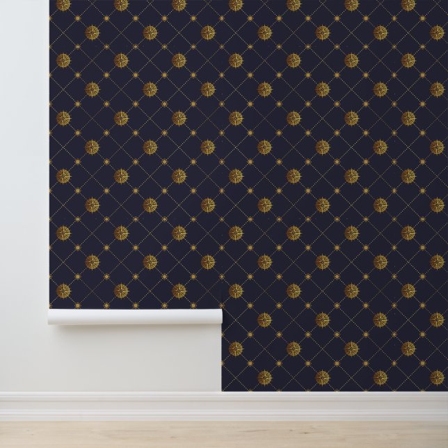Gold Nautical Wallpaper (Application)