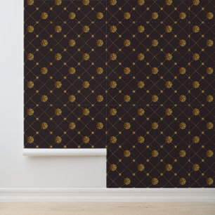 Gold Nautical Wallpaper