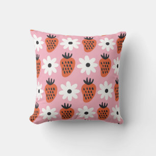 Gold neon, abstract colourful lights. throw pillow