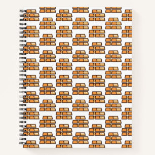 gold notebook