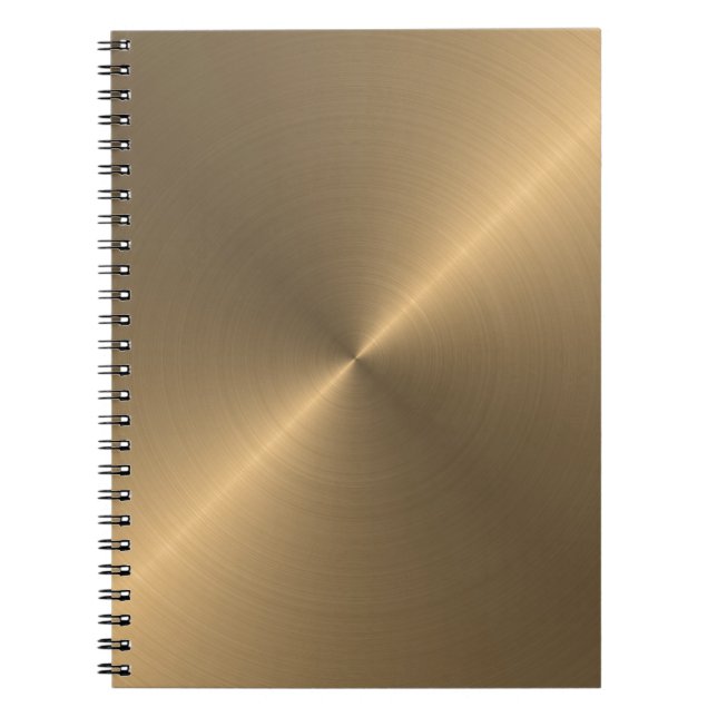 Gold Notebook (Front)