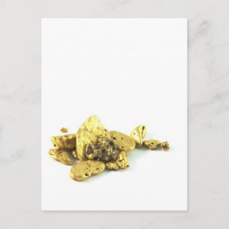 Gold Nuggets Postcard