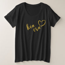GOLD NZ KIA ORA AOTEAROA NEW ZEALAND LOVE HEART