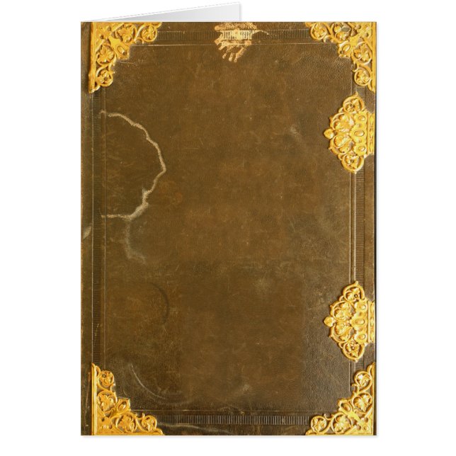 Gold & Old Book Cover (Front)