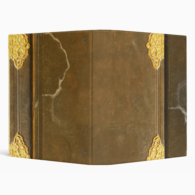 Gold & Old Book Cover Binder (Background)